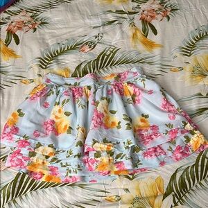 Abercrombie & Fitch Ruffled Mini Skirt